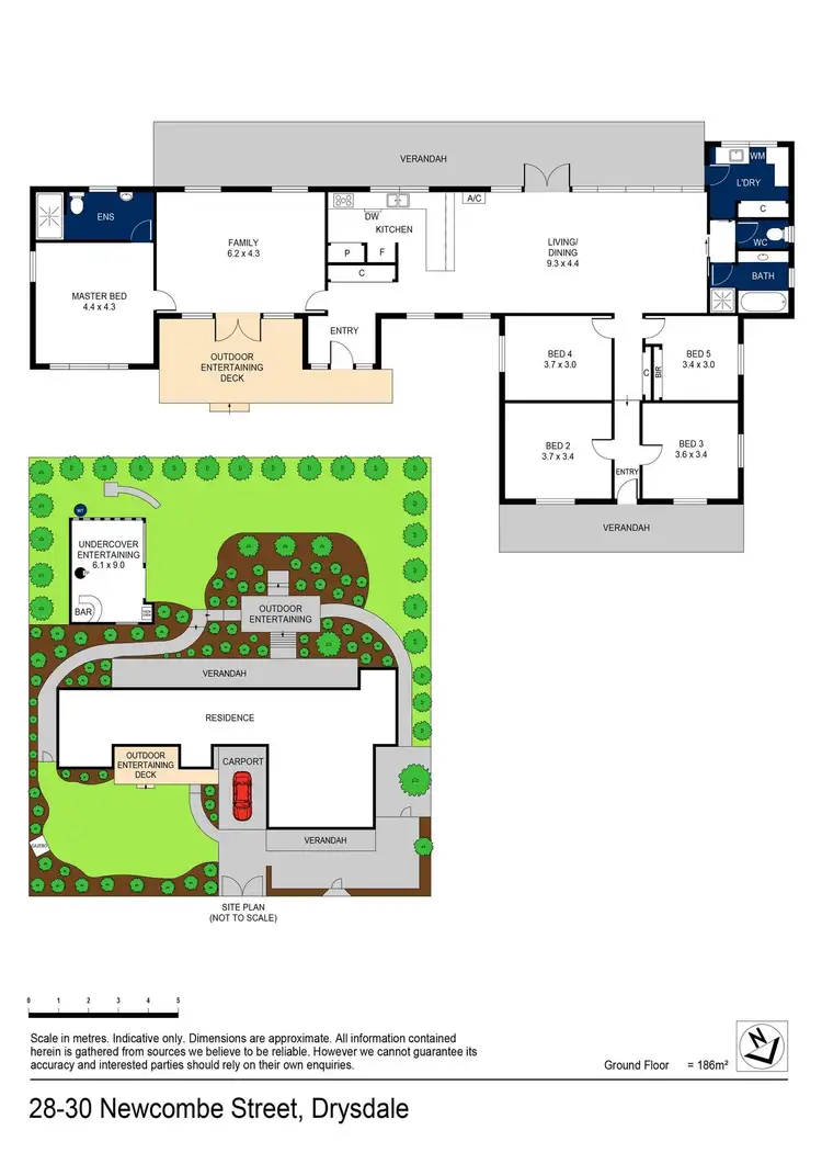 Floorplan of Homely house listing, 28-30 Newcombe Street, Drysdale VIC 3222