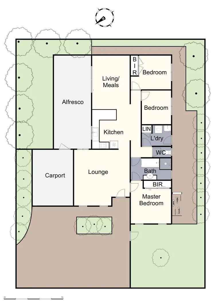Floorplan of Homely house listing, 2/18 Doysal Avenue, Ferntree Gully VIC 3156