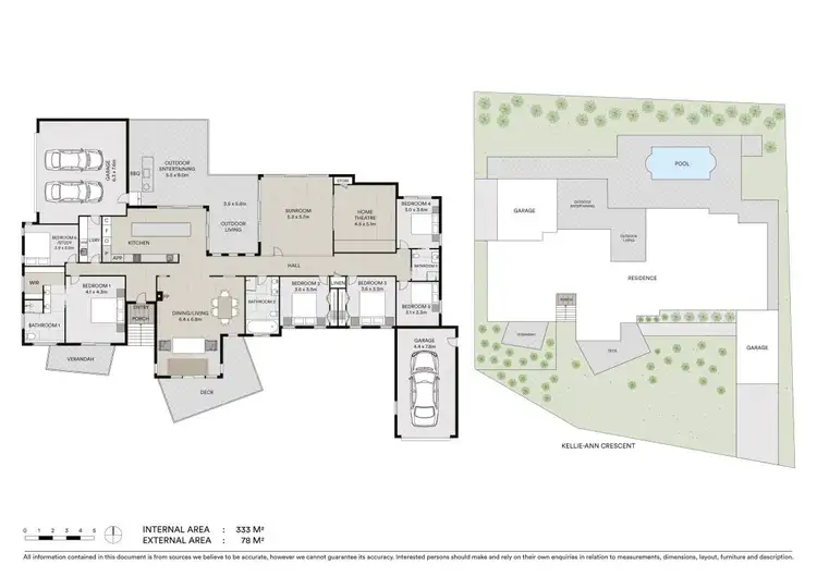 Floorplan of Homely house listing, 15 Kellie-Ann Crescent, Lennox Head NSW 2478