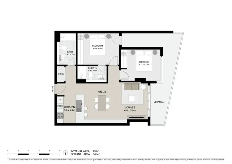Floorplan of Homely apartment listing, 112/49 The Esplanade, Ettalong Beach NSW 2257