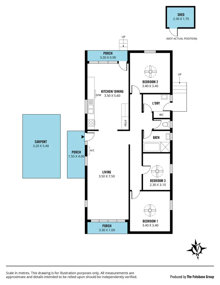 Floorplan of Homely house listing, 33 Poznan Crescent, Hackham West SA 5163