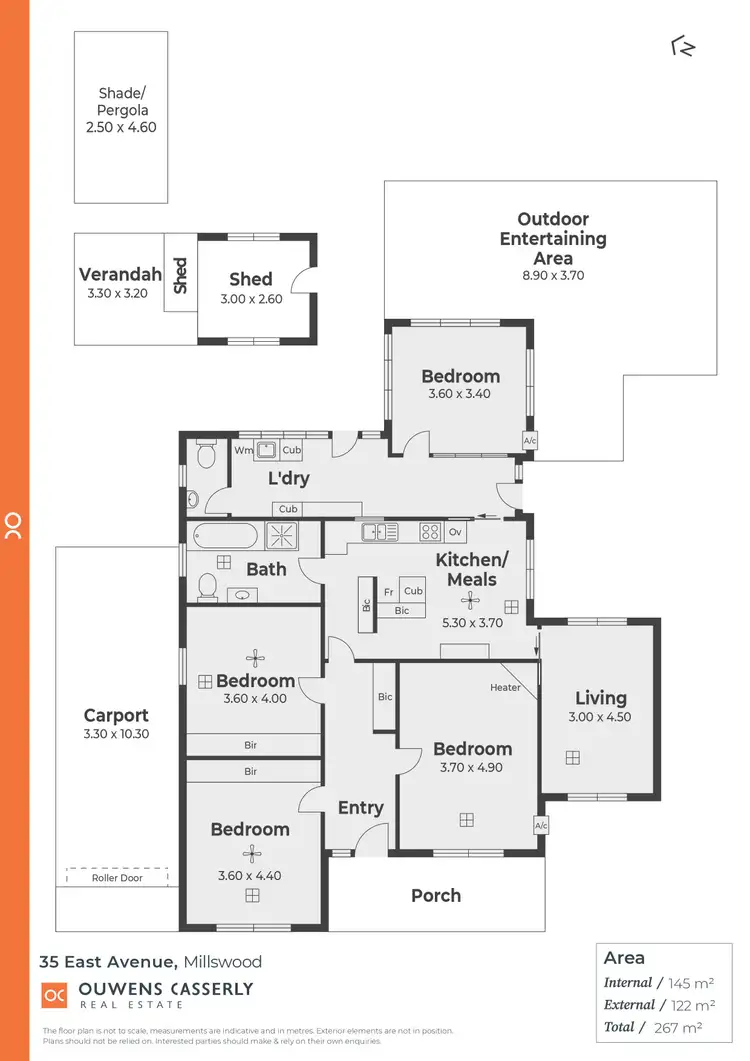 Floorplan of Homely house listing, 35 East Avenue, Millswood SA 5034