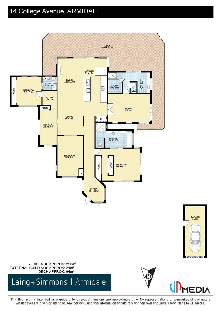 Floorplan of Homely house listing, 14 College Avenue, Armidale NSW 2350