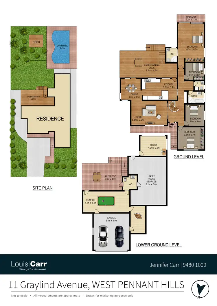 Floorplan of Homely house listing, 11 Graylind Avenue, West Pennant Hills NSW 2125
