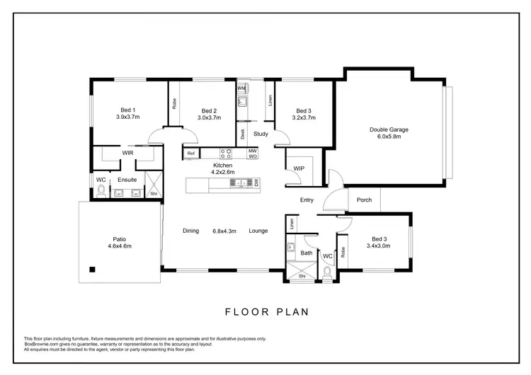 Floorplan of Homely house listing, 14 Maggie Close, Gordonvale QLD 4865