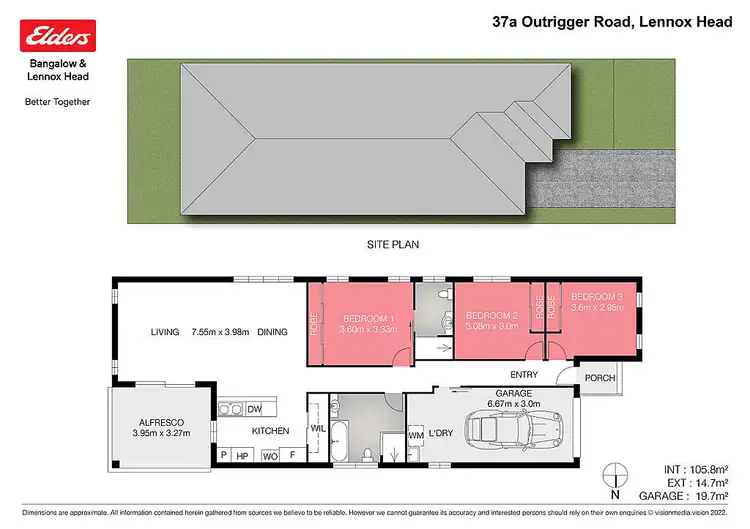 Floorplan of Homely house listing, 37A Outrigger Road, Lennox Head NSW 2478