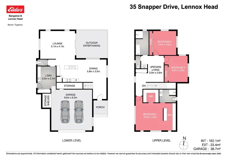 Floorplan of Homely semi-detached listing, 35 Snapper Drive, Lennox Head NSW 2478