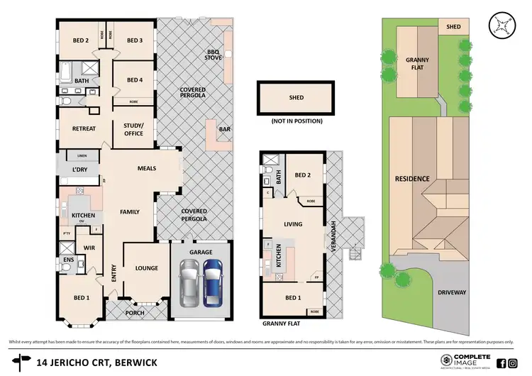 Floorplan of Homely house listing, 14 Jericho Court, Berwick VIC 3806