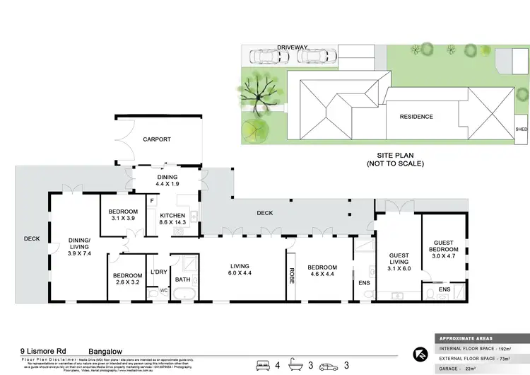 Floorplan of Homely house listing, 9 Lismore Road, Bangalow NSW 2479