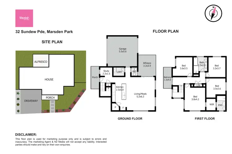Floorplan of Homely house listing, 32 Sundew Parade, Marsden Park NSW 2765