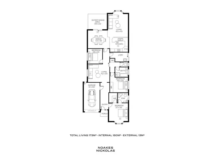 Floorplan of Homely house listing, 49 Atlantis Avenue, Seaford Meadows SA 5169