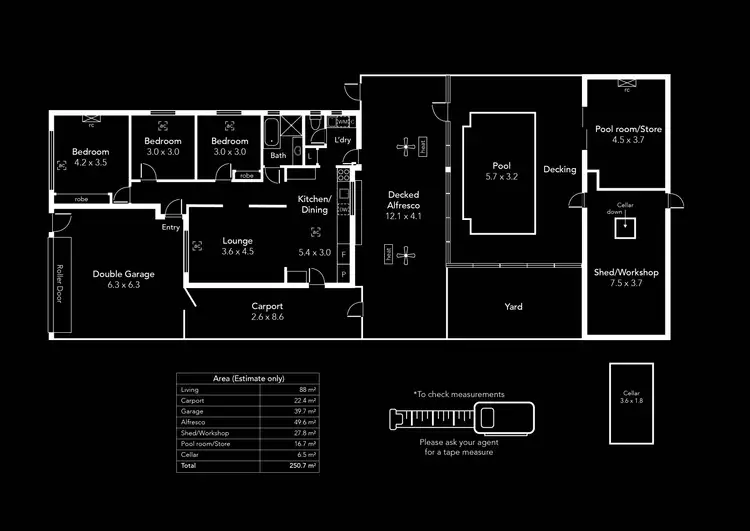 Floorplan of Homely house listing, 11 James Street, Ethelton SA 5015