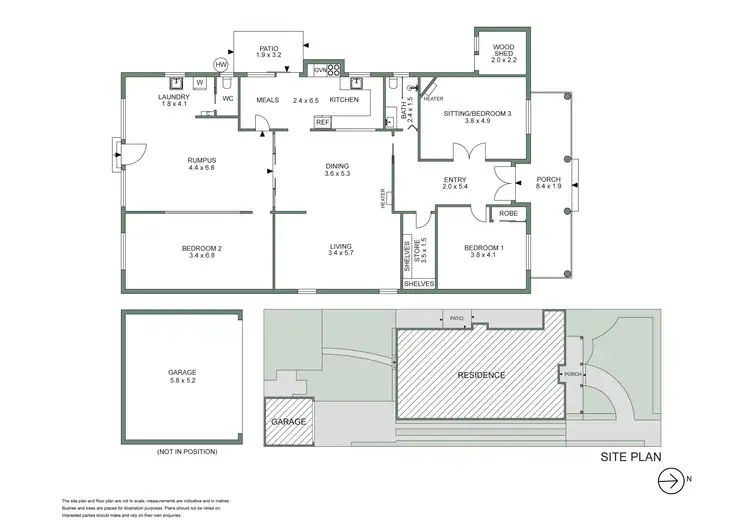 Floorplan of Homely house listing, 95 Trevelyan Street, Caulfield South VIC 3162