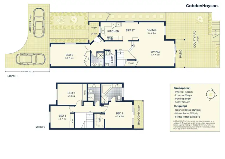 Floorplan of Homely semi-detached listing, 37 Mortimer Lewis Drive, Huntleys Cove NSW 2111