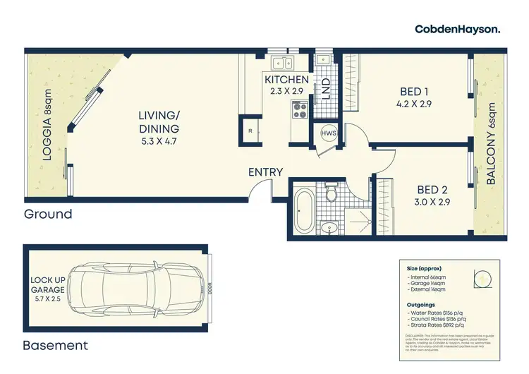 Floorplan of Homely apartment listing, 8/35-53 Mckee Street, Ultimo NSW 2007