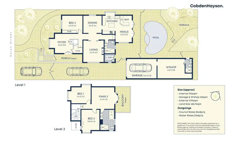 Floorplan of Homely house listing, 7 Aston Street, Hunters Hill NSW 2110