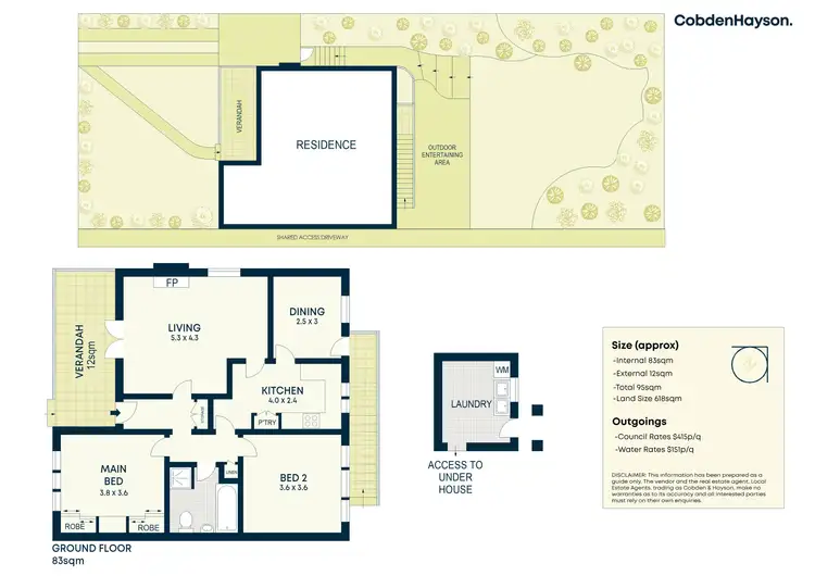 Floorplan of Homely house listing, 32 Little Street, Lane Cove NSW 2066