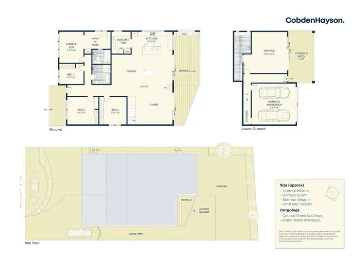 Floorplan of Homely house listing, 42 Moncrieff Drive, East Ryde NSW 2113