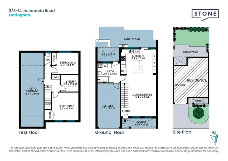 Floorplan of Homely townhouse listing, 3/8-14 Jacaranda Road, Caringbah NSW 2229