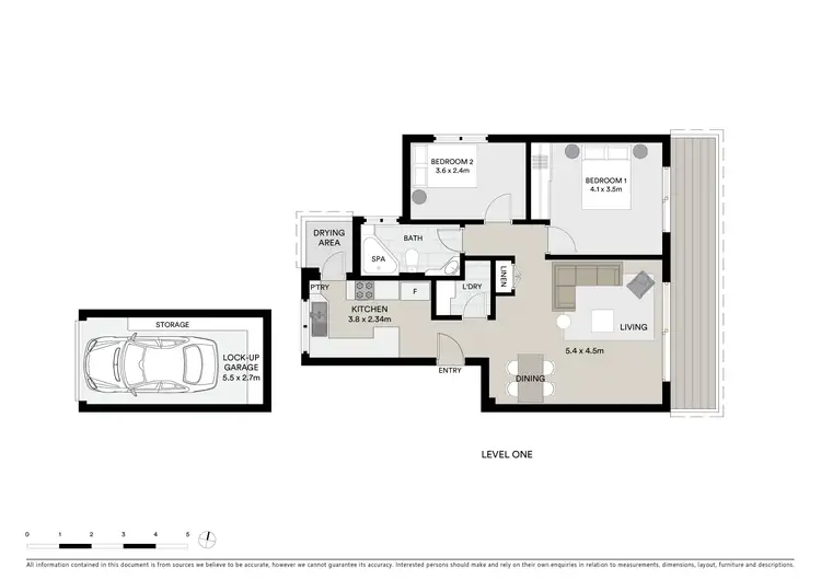 Floorplan of Homely unit listing, 25/17 Frazer Street, Collaroy NSW 2097