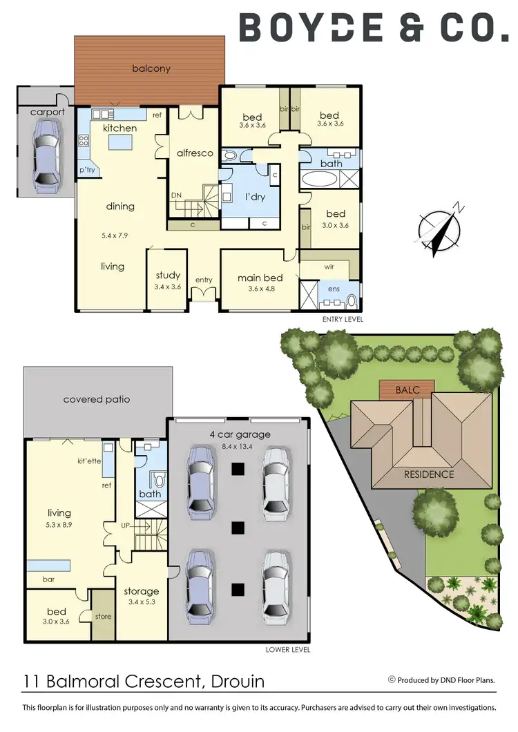 Floorplan of Homely house listing, 11 Balmoral Crescent, Drouin VIC 3818