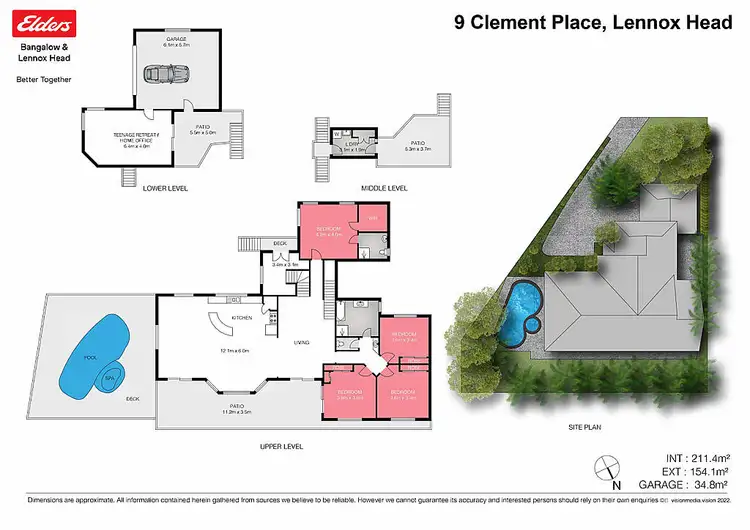 Floorplan of Homely house listing, 9 Clement Place, Lennox Head NSW 2478