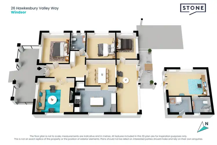 Floorplan of Homely house listing, 26 Hawkesbury Valley Way, Windsor NSW 2756