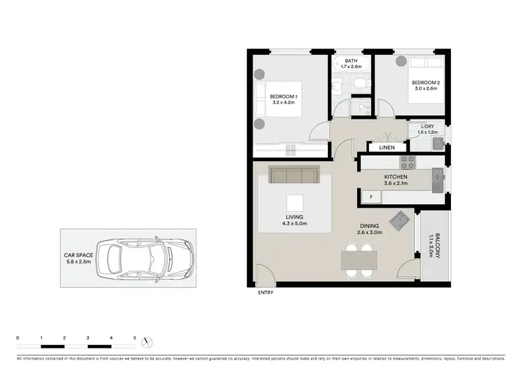 Floorplan of Homely unit listing, 18/19 Queens Road, Westmead NSW 2145