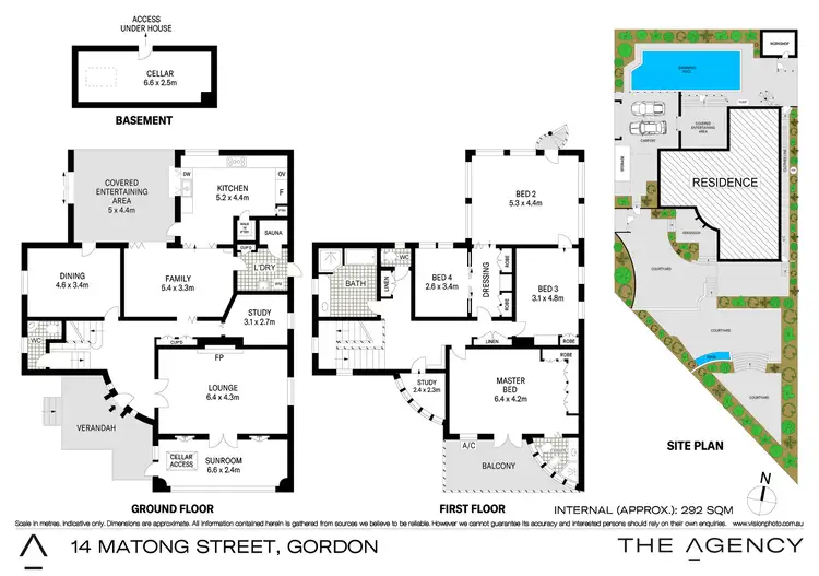 Floorplan of Homely house listing, 14 Matong Street, Gordon NSW 2072