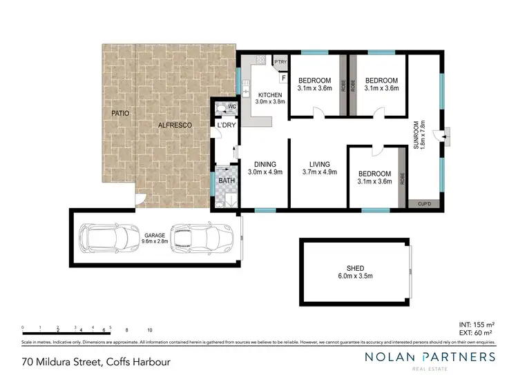 Floorplan of Homely house listing, 70 Mildura Street, Coffs Harbour NSW 2450