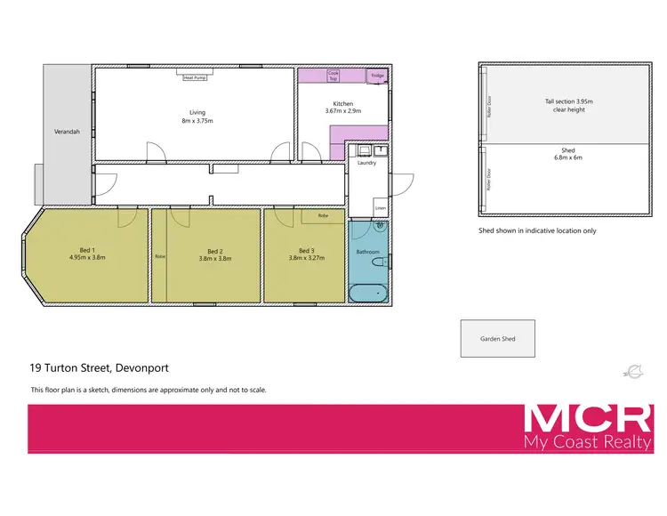 Floorplan of Homely house listing, 19 Turton Street, Devonport TAS 7310