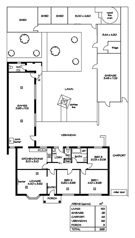 Floorplan of Homely house listing, 43 Gregory Street, Brahma Lodge SA 5109
