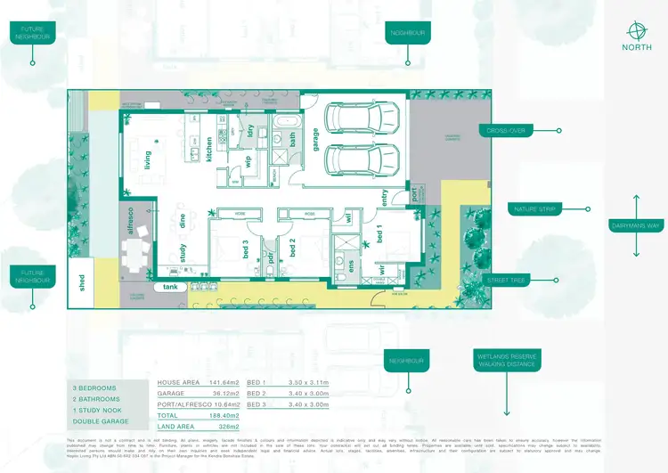 Floorplan of Homely house listing, 75 Dairymans Way, Bonshaw VIC 3352