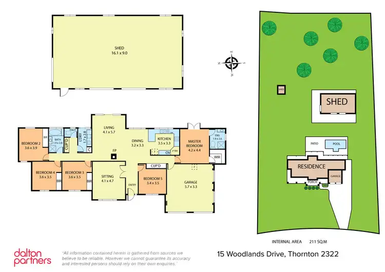 Floorplan of Homely house listing, 15 Woodlands Drive, Thornton NSW 2322