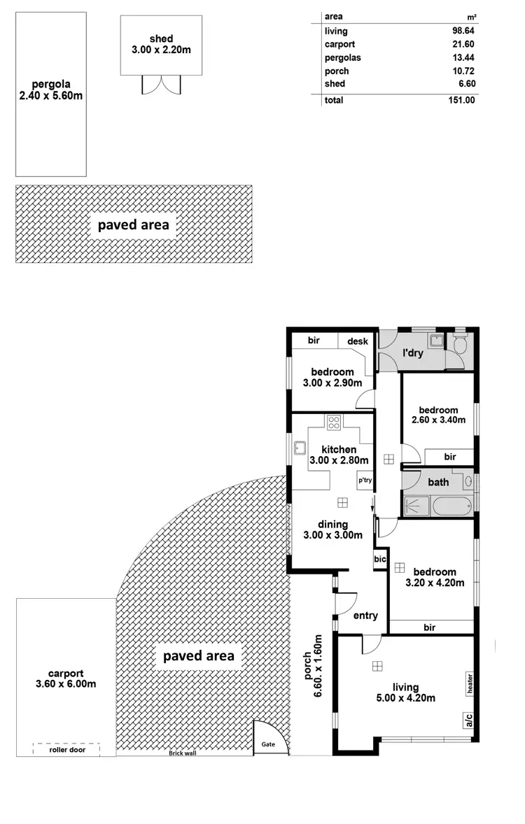 Floorplan of Homely house listing, 17 Tripoli Road, Happy Valley SA 5159
