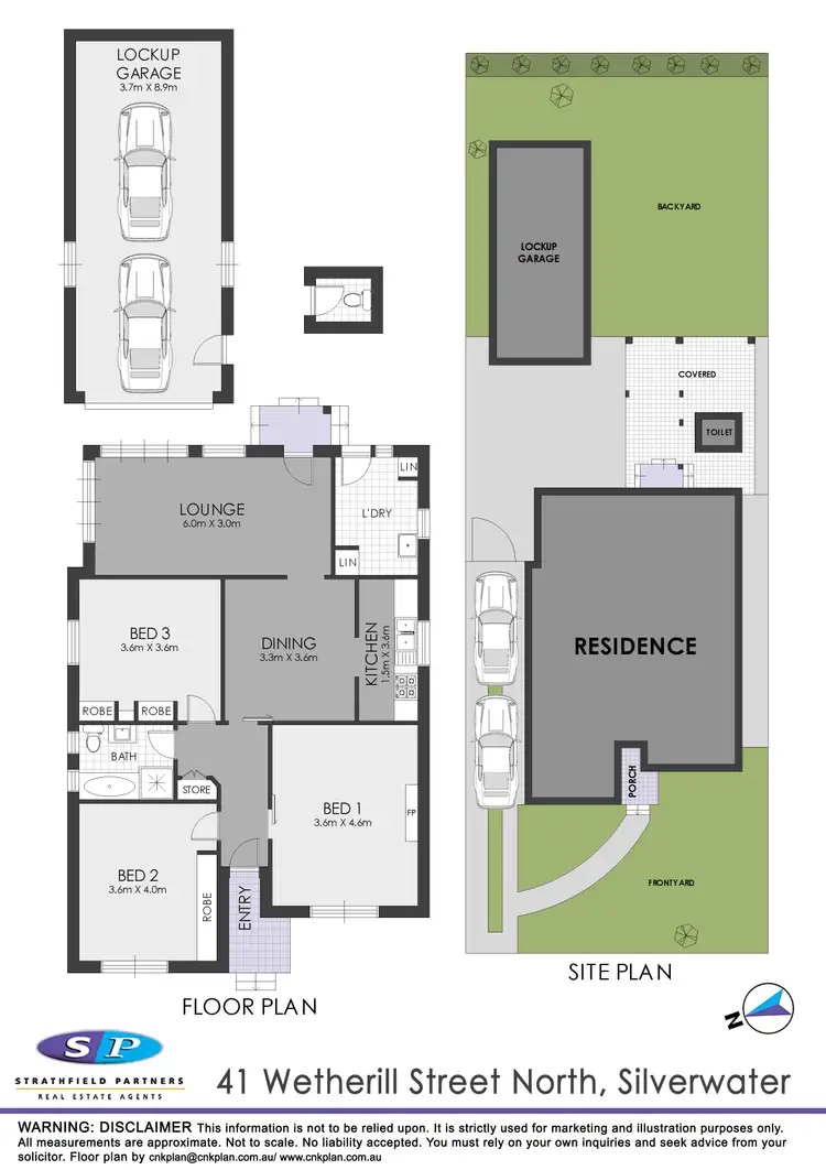 Floorplan of Homely house listing, 41 Wetherill Street, Silverwater NSW 2128