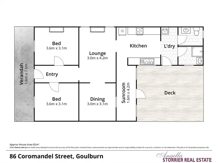 Floorplan of Homely house listing, 86 Coromandel Street, Goulburn NSW 2580