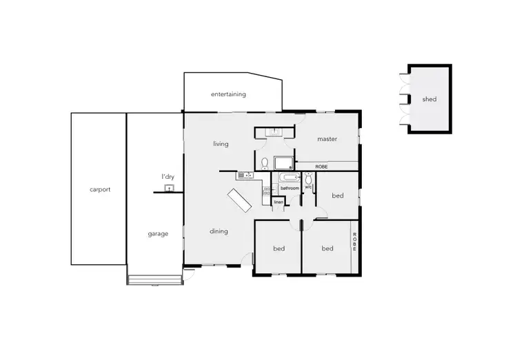 Floorplan of Homely house listing, 5 Capitanio Close, Mooroobool QLD 4870