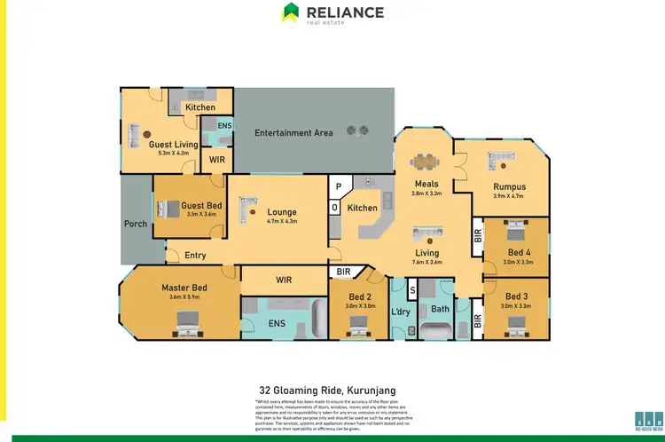 Floorplan of Homely house listing, 32 Gloaming Ride, Kurunjang VIC 3337