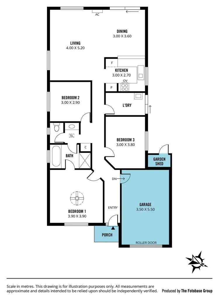 Floorplan of Homely house listing, 1/2 Trennert Court, Old Reynella SA 5161