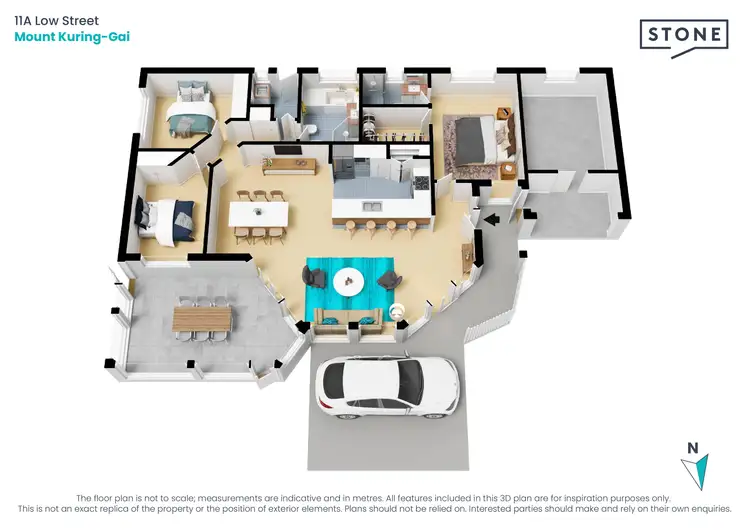Floorplan of Homely house listing, 11A Low Street, Mount Kuring-Gai NSW 2080
