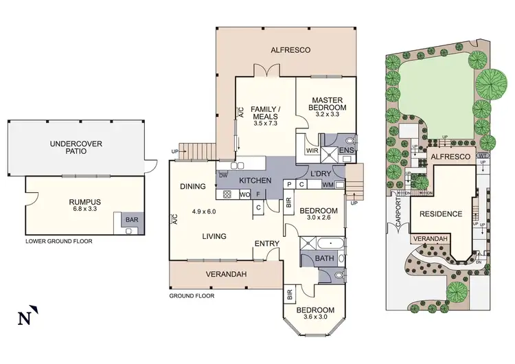 Floorplan of Homely house listing, 19 Sorrel Crescent, Warranwood VIC 3134