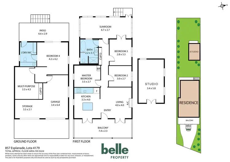 Floorplan of Homely house listing, 857 Esplanade, Lota QLD 4179