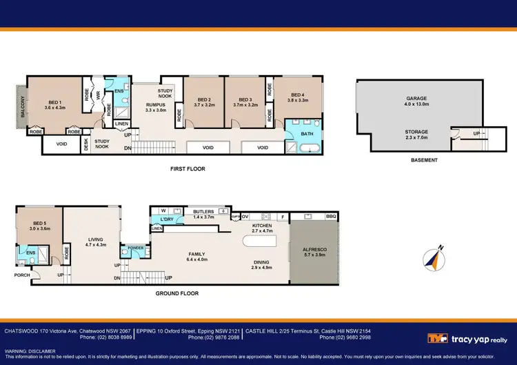 Floorplan of Homely semi-detached listing, 60 Valley Road, Epping NSW 2121