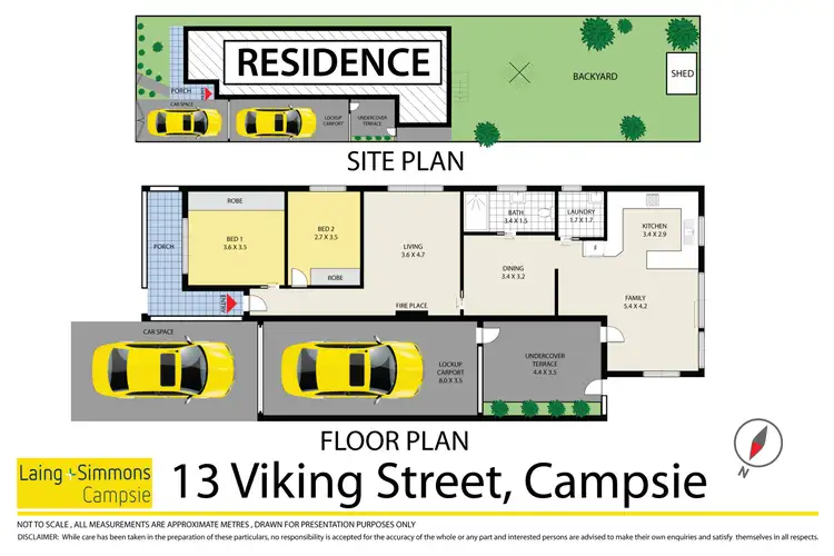 Floorplan of Homely house listing, 13 Viking Street, Campsie NSW 2194