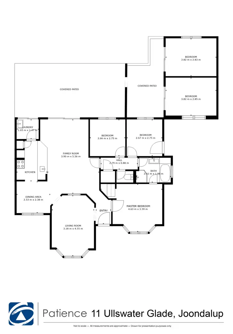 Floorplan of Homely house listing, 11 Ullswater Glade, Joondalup WA 6027