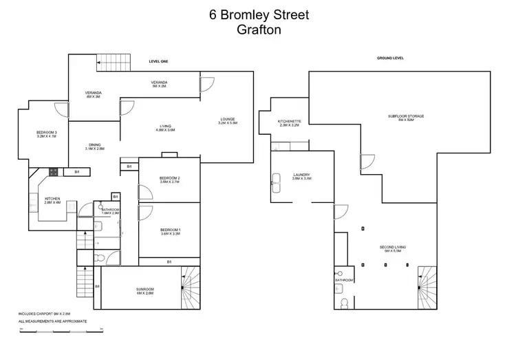 Floorplan of Homely house listing, 6 Bromley Street, Grafton NSW 2460