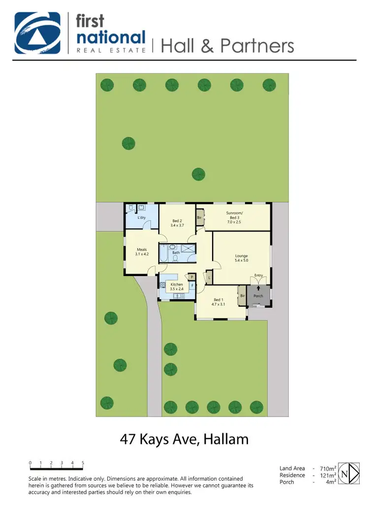 Floorplan of Homely house listing, 47 Kays Avenue, Hallam VIC 3803