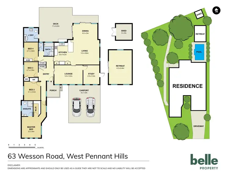 Floorplan of Homely house listing, 63 Wesson Road, West Pennant Hills NSW 2125