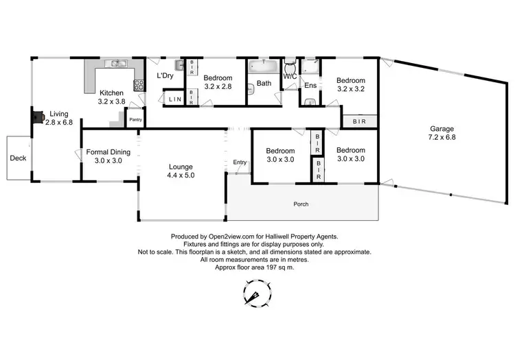 Floorplan of Homely house listing, 194 Beer Street, Wesley Vale TAS 7307